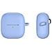 Custodia Protettiva In Silicone Compatibile Con Auricolari Bluetooth Huawei Freeclip Con Gancio Sky Blue - Foto miniatura 2