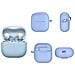 Custodia Protettiva In Silicone Compatibile Con Auricolari Bluetooth Huawei Freeclip Con Gancio Sky Blue - Foto miniatura 3