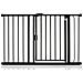 Bettacare Cancelletto Per Animali Con Chiusura Automatica, 118,2cm - 125,2cm, Nero Opaco - Foto miniatura 1