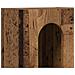 Comodino 2 pcs Legno vecchio 40 x 35 x 50 cm Legno multistrato - Foto miniatura 9
