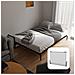 Letto A Scomparsa Studio Orizzontale 200x140 cm con Pistoni a Gas, Telaio Metallico Robusto, Capacità 350 kg, Ideale per Stanze Piccole o Monolocali, Salvaspazio, Materasso Non Incluso - Foto miniatura 1
