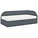 Struttura Letto Angolare con Materasso 2 pcs Grigio Velluto - Foto miniatura 4
