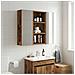 Armadio da bagno a muro Legno vecchio 30 x 16 x 62,5 cm - Foto miniatura 2