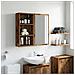 Armadio da bagno a muro Legno vecchio 30 x 16 x 62,5 cm - Foto miniatura 4