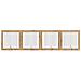 Cancello per cani pieghevole con supporti 4 pcs 401 cm - Foto miniatura 1