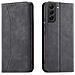 Custodia Magnetica Fancy Per Samsung Galaxy S23+, Cover Flip Portafoglio Con Supporto, Nera - Foto miniatura 1