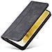 Custodia Magnetica Fancy Per Samsung Galaxy S23+, Cover Flip Portafoglio Con Supporto, Nera - Foto miniatura 4