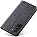 Custodia Magnetica Fancy Per Samsung Galaxy S23+, Cover Flip Portafoglio Con Supporto, Nera - Foto miniatura 5