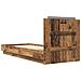 Struttura letto con testata Legno antico 80 x 200 cm - Foto miniatura 3