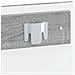 Testiera da Muro BREDA Sonoma grigio Legno ingegnerizzato - Foto miniatura 6
