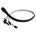 Cavi CPS03 36 pin MiniSAS SFF-8087 to SATA 7pin+SIDEBAND - Foto miniatura 2