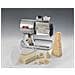 449 Gratì Superior - Grattugia Elettrica Professionale in alluminio pressofuso per formaggio, pane, cioccolata, frutta secca, 350 watt - Argento Spazzolato Lucido - Foto miniatura 4