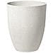 Vaso Tondo Da Interno / esterno Bianco Sporco 43x43x52cm Croton - Foto miniatura 1