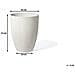 Vaso Tondo Da Interno / esterno Bianco Sporco 43x43x52cm Croton - Foto miniatura 6
