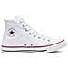 Chuck Taylor All Star Core Hi Bianco Sneakers Alte Unisex All Star Bianco 42 - Foto miniatura 7