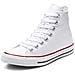 Chuck Taylor All Star Core Hi Bianco Sneakers Alte Unisex All Star Bianco 42 - Foto miniatura 10
