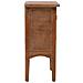 Comodino In Legno Massello Di Abete 40x29x68 Cm Marrone - Foto miniatura 5