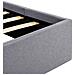 Giroletto con Contenitore e LED Grigio Chiaro Tessuto 180x200cm - Foto miniatura 15