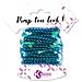 6 Nastri Glitter 6 M - Blu Oceano - Foto miniatura 1