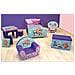 Fun House 712726 sgabello Portaoggetti Per Bambini Poliestere Verde 35 x 35 x 1 cm - Foto miniatura 3