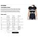 Tech Short Sleeve V - Twist, Maglietta Donna, Nero (black / Silver Metallic 001), S - Foto miniatura 3