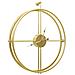 Orologio da Parete Oro 52 cm in Ferro - Foto miniatura 2