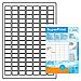 Labels white 25,4x16,9 removable SuperPrint 2800 pcs. , Bianco, Labels / pack - 2800 pcs. Sheets / pack - 25 pcs, 25, 4 x 16, 9mm, A4 sheets, Removable - Foto miniatura 1