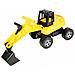 Escavatore Giga Trucksjunior 70 Cm Nero / giallo - Foto miniatura 1