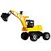 Escavatore Giga Trucksjunior 70 Cm Nero / giallo - Foto miniatura 4