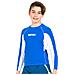 Seac Rashguard Raa Long Evo Kid Bianco / blu 6 Anni - Foto miniatura 1