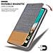 Custodia Compatibile Con Xiaomi Mi Cc9 In Grigio Chiaro Marrone - Coperchio Protettiva Con Chiusura Magnetica, Funzione Stand E Tasca Per Le Carte - Foto miniatura 6
