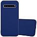 Custodia Compatibile Con Samsung Galaxy S10 5g In Candy Blu Scuro - Coperchio Protettivo In Silicone Tpu Flessibile - Foto miniatura 1