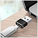 Adattatore Usb In Nero - Convertitore Adattatore Da Usb C A Usb - Foto miniatura 3