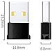 Adattatore Usb In Nero - Convertitore Adattatore Da Usb C A Usb - Foto miniatura 6