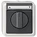 015430 Nero, Grigio Interruttore Elettrico - Foto miniatura 1