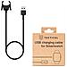 Basetta Caricabatterie Originale Usb Per Fitbit Charge 3 Black - Foto miniatura 1