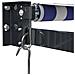 Tenda Sole Retrattile Blu E Bianca 3x2,5 M Tessuto E Alluminio - Foto miniatura 5