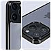 Cover Per Iphone 15 Pro Max Rigida Bordo Flessibile Nero Serie Solid Frame - Foto miniatura 3