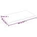 Piano Bagno Marrone 100x60x (2-4) cm Legno Massello Trattato - Foto miniatura 3