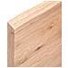 Piano Bagno Marrone 100x60x (2-4) cm Legno Massello Trattato - Foto miniatura 4