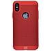 Cover Per Iphone X /xs Rigida Traforata, Rosso - Foto miniatura 1