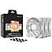 Ventola PC LIGHT WINGS LX Diametro 12 cm Colore Bianco 3 pz - Foto miniatura 5