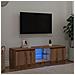 Mobile Porta TV con LED Artigianale 120x30x36 cm Multistrato - Foto miniatura 3