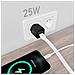 ASCH-25W2P015-BK Caricabatterie per dispositivi mobili Universale Nero AC Ricarica rapida Interno - Foto miniatura 5
