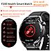Smartwatch Con Ecg, Cardiofrequenzimetro, Fitness Tracker E Molteplici Modalità Sportive Black Silicone Strap - Foto miniatura 5