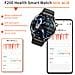 Smartwatch Con Ecg, Cardiofrequenzimetro, Fitness Tracker E Molteplici Modalità Sportive Black Silicone Strap - Foto miniatura 7