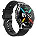 Smartwatch Con Ecg, Cardiofrequenzimetro, Fitness Tracker E Molteplici Modalità Sportive Black Silicone Strap - Foto miniatura 1
