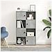 Libreria Grigio Cemento 60x24x101,5 Cm In Legno Multistrato - Foto miniatura 3