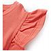 Maglietta da Bambina con Maniche Volant Corallo 128 - Foto miniatura 5