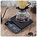 Bilancia Di Precisione Per Caffè - Con Tappetino Antiscivolo Black - Foto miniatura 2